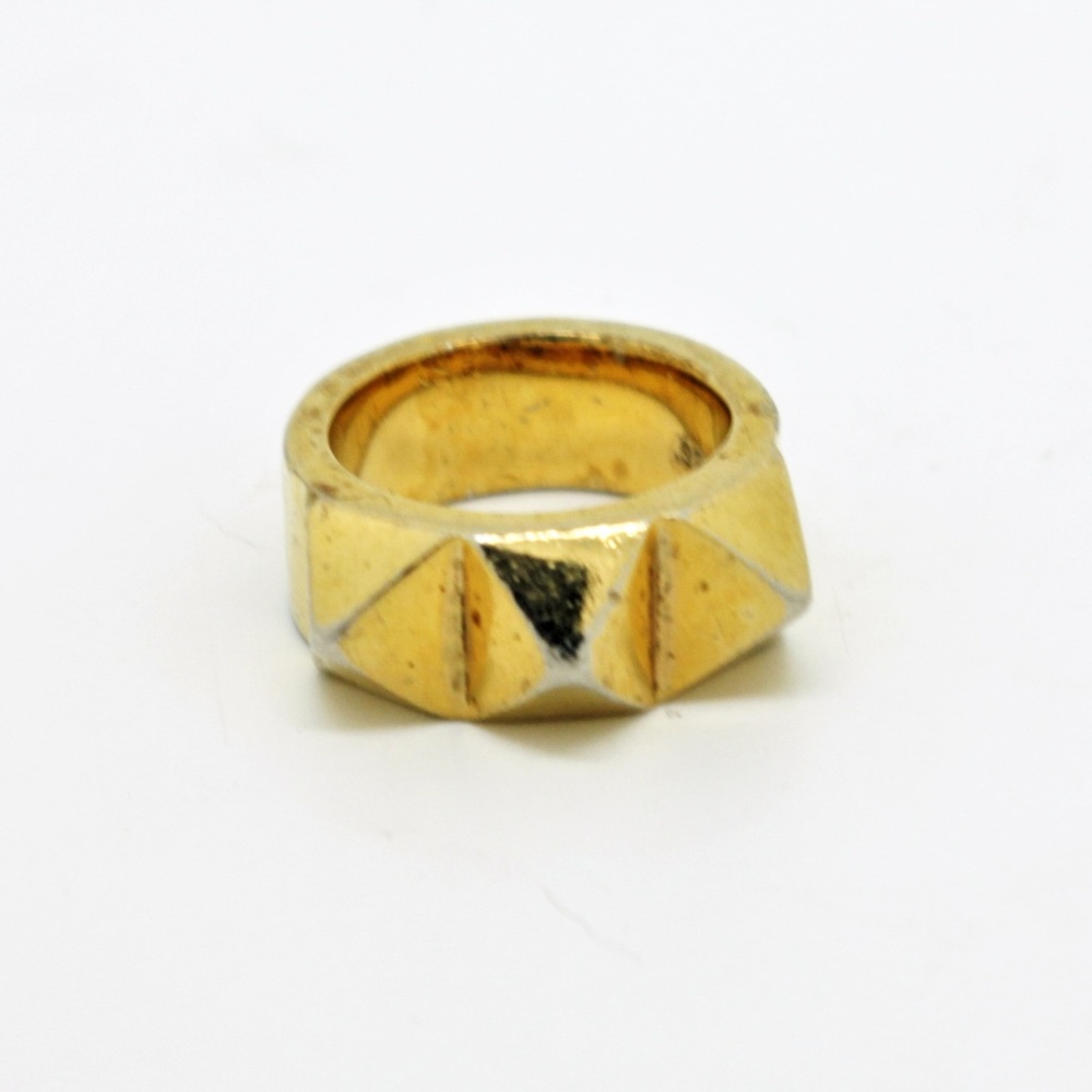Han Cholo 14k Gold Big Spike Ring